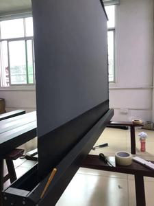 Điện thoại di động nhỏ Tabletop môi trường xung quanh ánh sáng từ chối màn hình, 16:9 HD sàn điện lên có thể thu vào màn hình chiếu cho du lịch cắm trại - Product Image 4