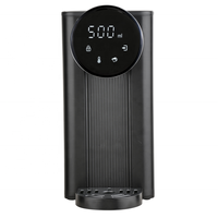 Distributeur d'eau électrique de bureau en plastique de 2,5 L avec chauffe-eau chaud/froid pour usage domestique et hôtelier