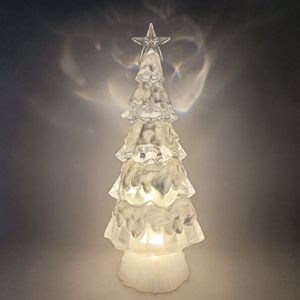 2024 <b>LED</b> <b>Light</b> Crystal Acrylic Artificial Christmas <b>Tree</b> - Product Image 1