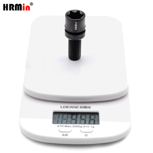 Écrous de roue flottants <span class=keywords><strong>antivol</strong></span> HRMin Gr.5 en titane noir avec siège à bille M14x1.5x28mm pour <span class=keywords><strong>AUDI</strong></span> Racing - Product Image 4