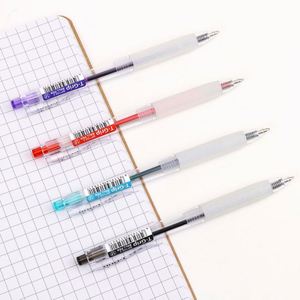 Bolígrafo de Gel Retráctil de Alta Calidad de 0.5 mm y 0.7 mm, Bolígrafo de Punta Redonda Multicolor, Bolígrafo con Logotipo Personalizado, Bolígrafos Novedosos para Uso en la Oficina - Product Image 2