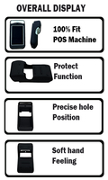 Tablette en silicone PAX A920 Pos pour carte de crédit Terminal de couverture de la machine Terminal de protection pour étui Android