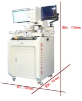 Station de Retravaillage BGA Entièrement Automatique LW20 avec 3 Zones de Chauffage, Chauffage IR à Air Chaud en Fibre de Carbone pour la Réparation de Puces de Cartes Mères Industrielles et de Serveurs