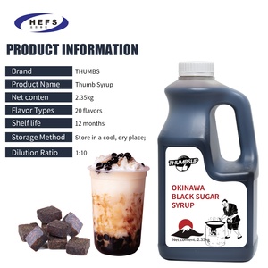 2025 cao cấp OEM Okinawa đen Syrup hộp/Túi/số lượng lớn nhiều hương vị cho trà sữa bột tráng miệng Maple nước trái cây lỏng xi-rô - Product Image 5