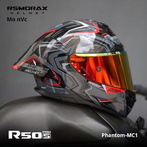 หมวกกันน็อคเต็มใบ Motorax R50S โครงสร้าง ABS กระจกสีฟ้า ดีไซน์เรียบง่าย ภายในถอดออกได้ทั้งหมด ได้รับการรับรองมาตรฐาน 3C ของใหม่ ไซส์ <span class=keywords><strong>M</strong></span>/L/XL/XXL - Product Image 5