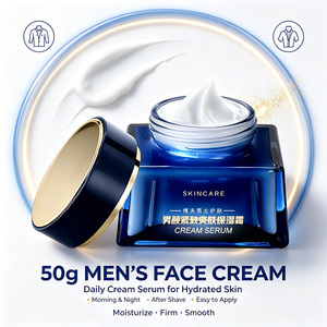 Crema facial hidratante para hombres, crema facial hidratante de larga duración, reafirmante, minimiza los poros, no pegajosa, para afeitar la piel seca - Product Image 6