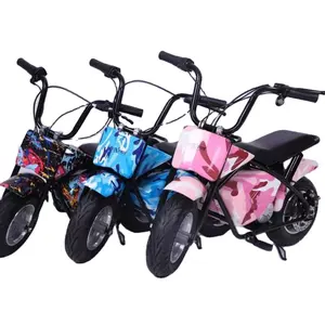 250w niños Material de acero Mini Scooter Eléctrico de goma de neumáticos de goma más rápido Scooter eléctrico con freno de disco trasero