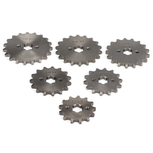Piñón delantero de motor para motocicleta, pieza de motor de 17mm, <span class=keywords><strong>420</strong></span>, 10/12/13/14/15/16/17/18/19, para 70cc, 110cc, 125cc, Quad Dirt Bike, TaoTao, Roketa Sunl, Unive - Product Image 4