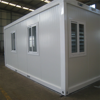 DXH design d'usine mobile de luxe de 40 pieds maisons préfabriquées de villégiature maisons préfabriquées en conteneur plat pour la Turquie