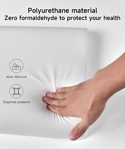 Almohada de Soporte Cervical de Espuma Viscoelástica Moderna para Bebés, Altura Ajustable, Diseño Anti-Platitud, Transpirable, Segura, Antiestática, de 0 a 3 Años - Product Image 6