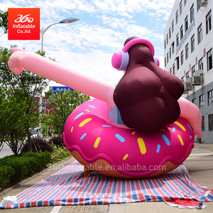 360 <span class=keywords><strong>Inflatable</strong></span> đồ chơi động vật tùy chỉnh quảng cáo khổng lồ phim hoạt hình bơi vòng hình dạng cho trang trí nóng bán <span class=keywords><strong>Inflatable</strong></span> bức tượng lớn - Product Image 4