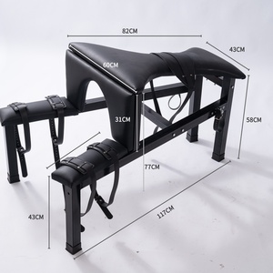 Chaise de position sexuelle pour adultes, menottes, attaches de cheville, sangle, mobilier de bondage <span class=keywords><strong>BDSM</strong></span>, chaise de sexe, <span class=keywords><strong>banc</strong></span> de sexe pour couple - Product Image 5