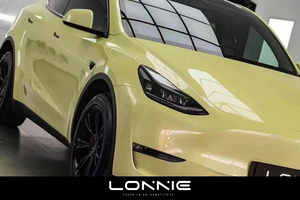 Wrapmaster nuovo elenco 1.52*18m bolle d'aria libere 3m 1080 vinile lucido Car Wrap colore giallo - Product Image 6