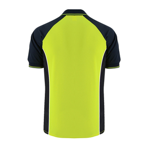 Trong kho Hi VIS an toàn polo Áo sơ mi khả năng hiển thị cao phản quang polo Áo sơ mi đường làm việc Ngắn Tay Áo sơ mi an toàn cho nam giới - Product Image 3