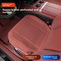 Cojín/Protector Universal para Asiento de Coche, Apto para Verano, Hecho de Cuero PU Transpirable y Resistente a las Manchas
