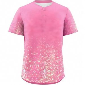 Factory Direct Polyester Custom Team Number Made Outdoor New Design Printed <b>Baseball</b> Jersey - Product Image 2
