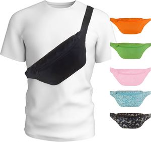 Sac banane de sport en toile pas cher en gros, sac banane d'entraînement coloré personnalisé pour hommes et femmes - Product Image 4