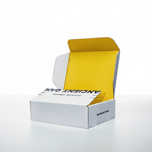 Zipper Airplane Custom <strong>Easy</strong> Tear Paper Corrugated Offset Printing White Cardboard Rectangle Empty Packaging Box Agriculture Use - Product Image 1
