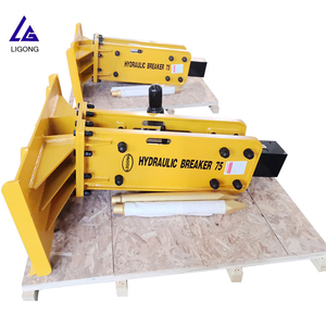 كسارة هيدروليكية علوية للجرافة الانزلاقية لتكسير الصخور الصلبة وهدم الخرسانة الثقيلة - Product Image 6