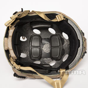 FMA FAST Carbone Version Améliorée Avec Trous Respirant Léger Parachutisme Cyclisme Personnalisable Casque Tactique TB1453 - Product Image 5