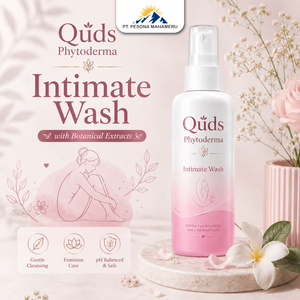Jabón Íntimo Quds Phytoderma, Limpieza Suave a Base de Plantas Naturales para la Higiene Femenina - Product Image 3