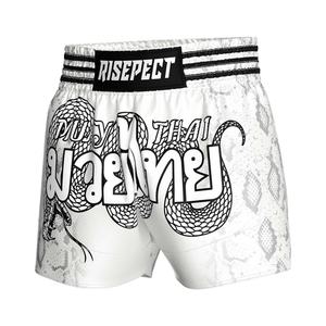 กางเกงมวยไทยลายงู ทนทาน แห้งเร็ว เหมาะสำหรับฝึกซ้อมและการแข่งขัน - Product Image 1