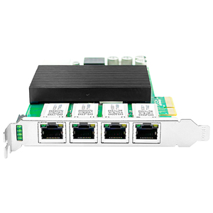 I350 Pci-E X4 Quad Port Gigabit Tốc Độ Cao Giao Diện Mạng Rj45 1000M Poe Máy Chủ Card Mạng Cho Máy Tính Để Bàn Máy Tính - Product Image 2