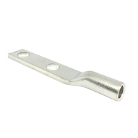 WZUMER 2 cosses de câble de compression de connexion en cuivre à double trou de 120 mm pour borne de fil