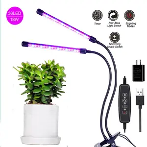 Howlighting 4 Head Remote Control Far Red Full Spectrum Led Llants Grow Light Lamps Plant Growth Lamp