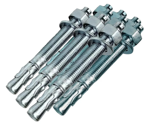 Anclaje de cuña galvanizado de alta calidad de producción mayorista de hilo completo - Product Image 3