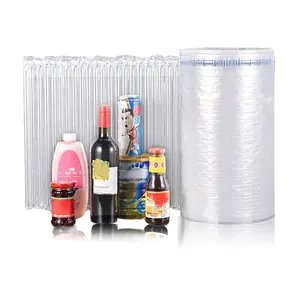 Hongdali consegna all'ingrosso materiale da imballaggio cuscino d'aria buffer bubble film air column wrap roll