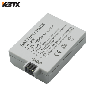 Batería Recargable de Iones de Litio LP-E5 de 1080mAh para Cámaras Digitales <span class=keywords><strong>Canon</strong></span> <span class=keywords><strong>EOS</strong></span> 450D 500D <span class=keywords><strong>1000D</strong></span> - Product Image 2