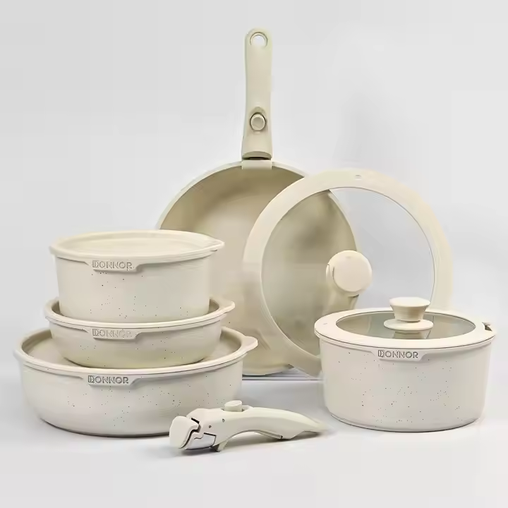 Nonstick 5 Piece Metal Cookware Set