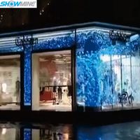 Pantalla de película de cristal P10, pantalla Led para interiores y exteriores, precio de pared de vídeo Led transparente en China