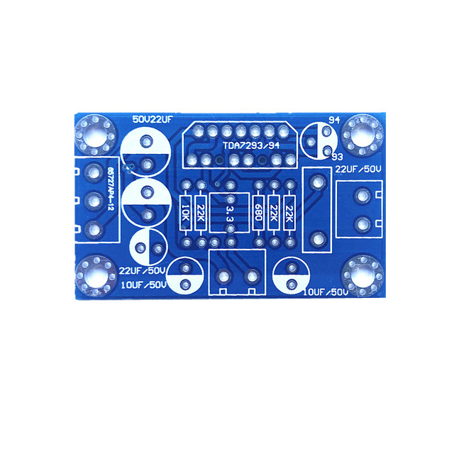 TDA7293 TDA7294 Universal Power Amplifier Board 33x55mm 1 oz Copper Mono Pure Post-Grade DIY PCB Empty Board