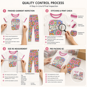 Ensemble 2 pièces <span class=keywords><strong>Groovy</strong></span> Floral pour filles, t-shirt en coton et leggings imprimés, style rétro années 70, tenue d'été pour enfants, collection Be Kind - Product Image 5