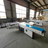 Scie à table coulissante MJ3200 3200mm pour la découpe de panneaux de bois pour l'usine de meubles