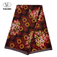 Telas Africanas de Alta Calidad YACHITEX, Estampados de Cera Java, Tela Africana con Estampado de Cera para Blusas de Mujer