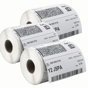 Étiquette d'expédition thermique adhésive permanente 4x6 pouces, résistante à l'huile, autocollant de haute qualité pour imprimante d'étiquettes d'expédition thermiques 4*6 - Product Image 5