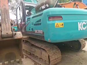 Excavatrice d'occasion Kobelco SK260-8 à bas prix pour le terrassement et la construction, machine sur chenilles SK200 SK210 SK250 en stock à vendre - Product Image 5