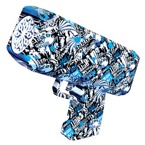Customized Handheld Bubble Machine Automatic Bubble Gun Toy For Children 5-7 Years Old Colorful Holiday Gift PP Plastic - Product Image 1