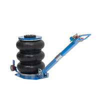 Cric pneumatique pliable de 5 tonnes, dispositif de levage pneumatique portable pour atelier automobile, remplacement de pneus
