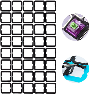 120 pz imbottiture in schiuma Poron interruttori meccanici da tastiera con smorzatori sonori foglio e interasse interasse interassi tastiere per tastiere - Product Image 2