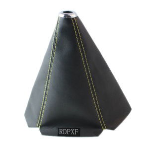 Funda Universal para Palanca de Cambios de Coche, Funda Protectora de Cuero Negro para Palanca de Cambios Manual, 40 cm, Accesorio de Modificación de Automóviles - Product Image 4