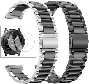 Keepwin Bracelet de montre en acier inoxydable ajustable en métal pour Samsung <span class=keywords><strong>Huawei</strong></span> 20mm 22mm - Product Image 4