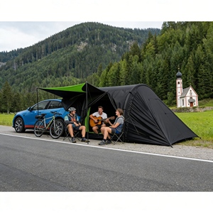 Abri <span class=keywords><strong>de</strong></span> hayon <span class=keywords><strong>de</strong></span> camion durable avec fermetures éclair robustes et tissu Oxford <span class=keywords><strong>pour</strong></span> une utilisation en plein air à long terme - Product Image 1