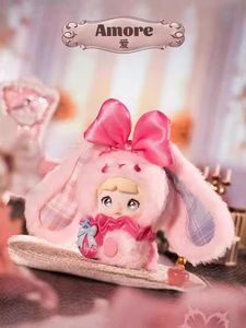 Nouvelle Collection : Peluche Nommi X Heymi <span class=keywords><strong>le</strong></span> <span class=keywords><strong>Destin</strong></span> Entrelacé - Boîte Mystère - Porte-clés Ours Gothique en Peluche - Poupée Ours Kawaii - Product Image 5