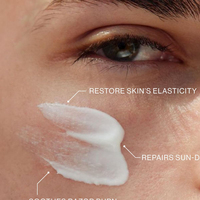 Crème Visage Coréenne au Collagène et Vitamine C en Pot pour Peaux Irritées, Soin Après Rasage, Crème Visage Homme, Soin de la Peau Masculine