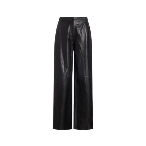 31120 New Arrival Straight-leg Loose Pants Ultra-thin All Vegetable Tanned Genuine Sheepskin Trouser for Girls Women