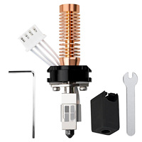 Flashforge AD5M/PRO Upgraded keramik Hotend terintegrasi Quick Release mulut pipa baja keras Kit cetak kecepatan tinggi